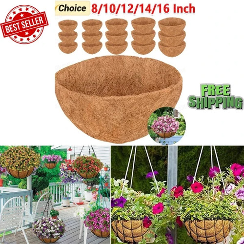 Inch hanging basket - 8/10/14/16,