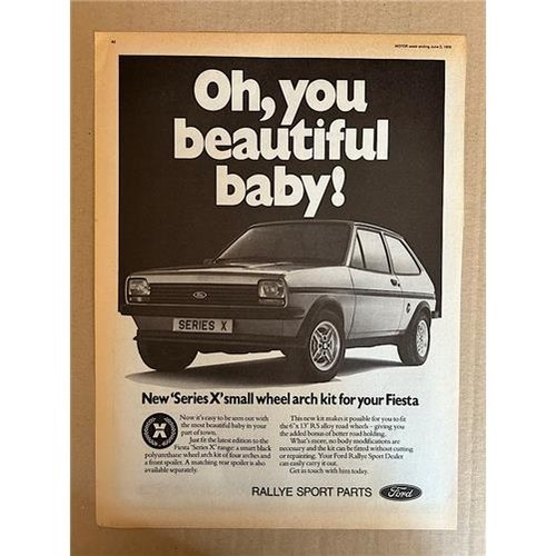 Ford fiesta series x - ford,