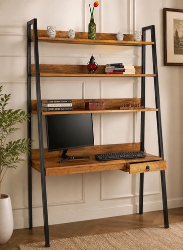 Mango wood ladder - ladder, 3