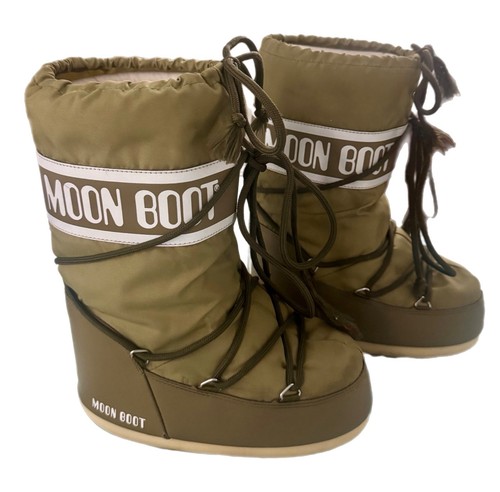 Khaki green apres ski moon - green,