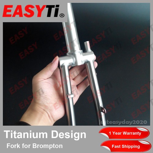 Titanium fork for - for, brompton