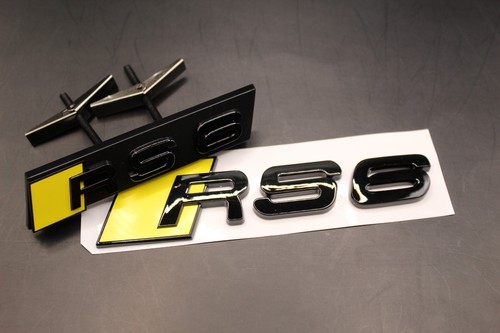 Gloss black yellow rs6 - gloss,