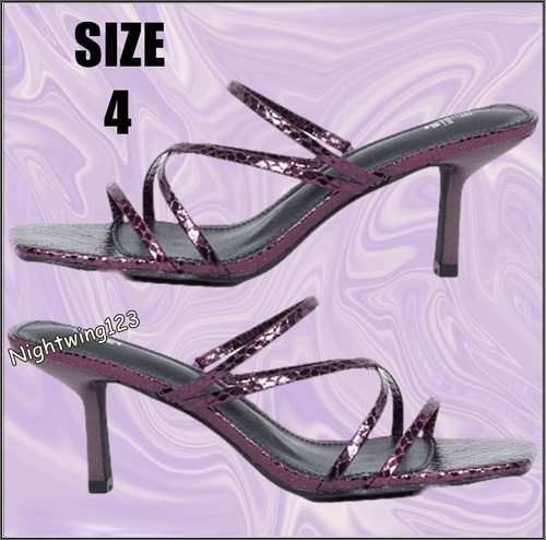 Size purple snake print - tu, 4