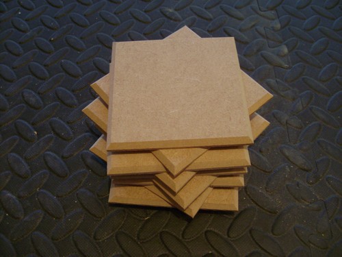 Mdf x 4 squares - x,