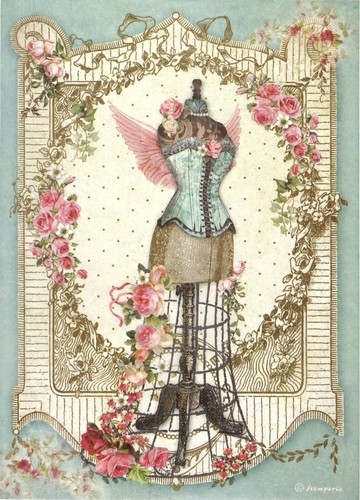 Rice paper decoupage - paper,