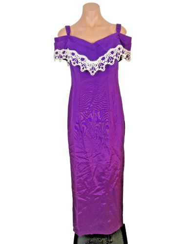 Vtg 80s prom - dress, ball