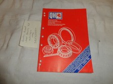 QUINTON HAZELL  WHEEL BEARING KIT CATALOGUE    19896
