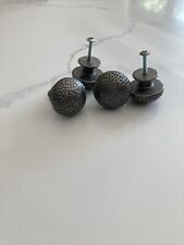 Cast Iron Hammered Finish Kitchen Door Knobs