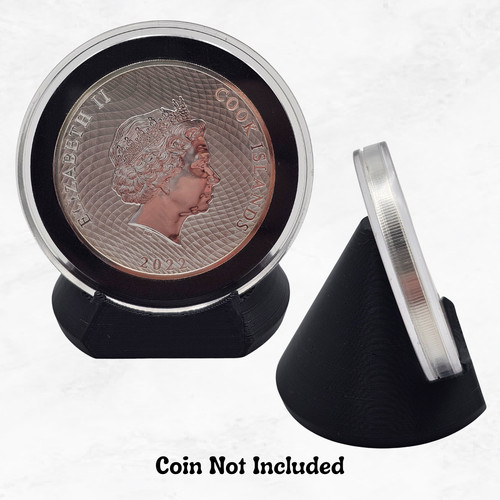 Coin display stand holder - display,