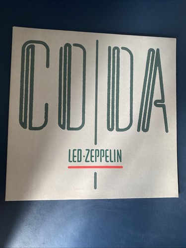 Led zeppelin coda - coda, lp