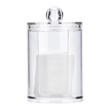 Round Clear Acrylic Makeup