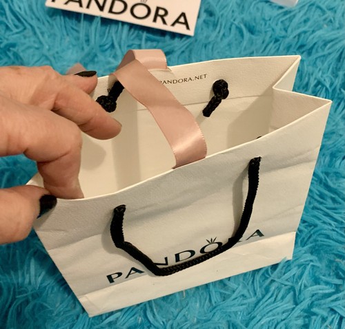 Pandora gift bag with - with, peachy