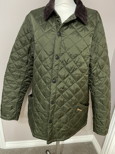 Barbour men coat - men's, green.