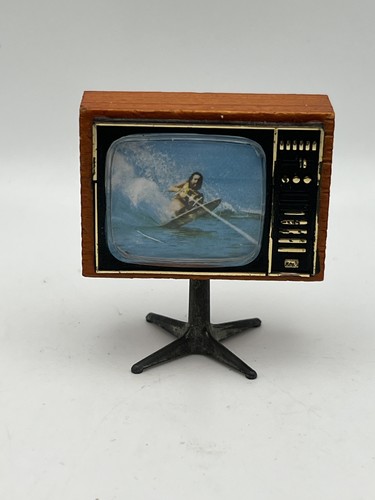 Lundby barton 1980 set - tv,