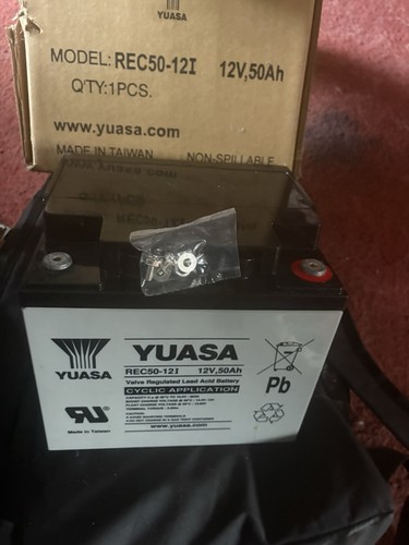 Yuasa 50ah golf buggy - yuasa, /