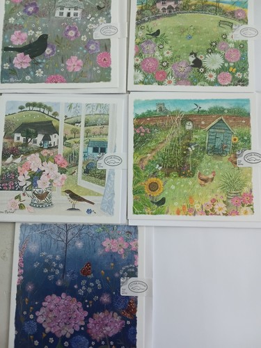 Country lane cards - country,