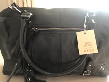 River Island Leather Holdall