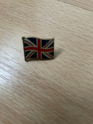 Union jack tie lapel pin - union,