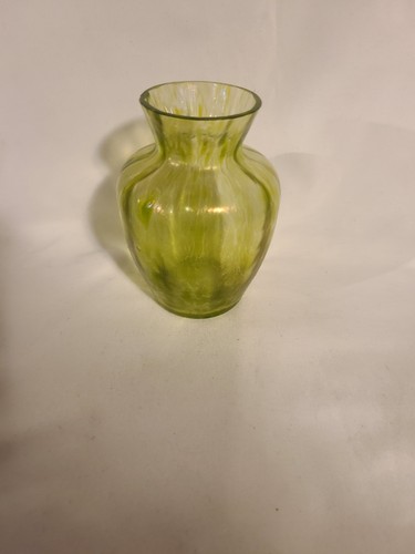 Antique green iridescent loetz - green,