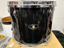 Tama Superstar Tom Drum 12"x 9''  Star Cast Mount Undrilled Birch Shell BK Black