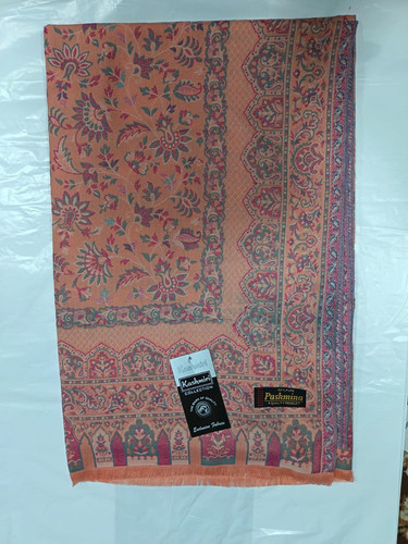 100 fine pashmina wool shawl - 100%,