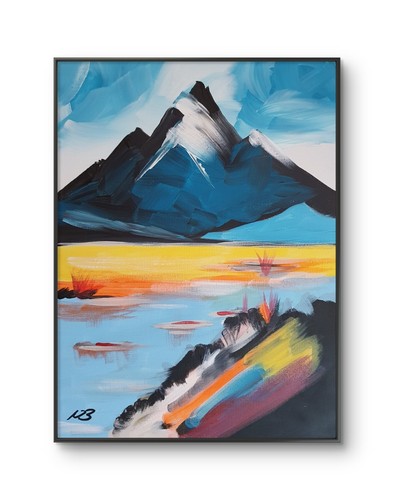 Original acrylic painting - original,
