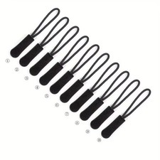 10pc zipper pulls detachable - 10pc,