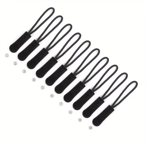 10pc zipper pulls - zipper, detachable