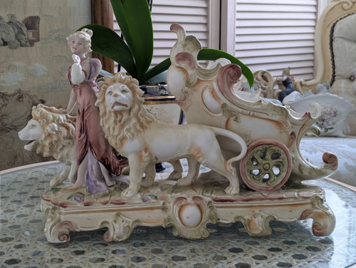Antique porcelain figurine - antique,