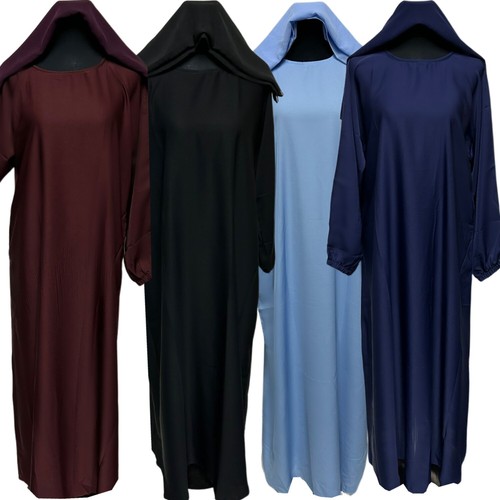 Simple plain nida abaya - simple,