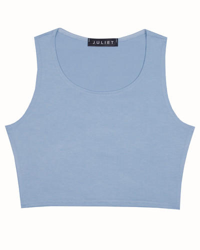 Women sleeveless crop top - sleeveless,