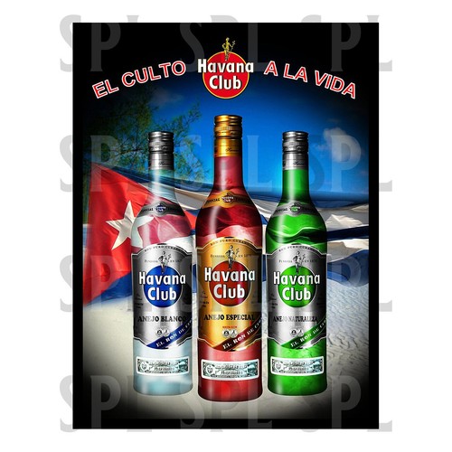 Havana club metal - sign, retro