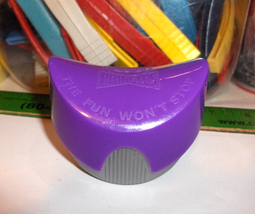 Vintage purple gray pringles - vintage,