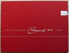 DAIMLER CONQUEST Mk II SERIES Car Sales Brochure 1955 #R27/010/254