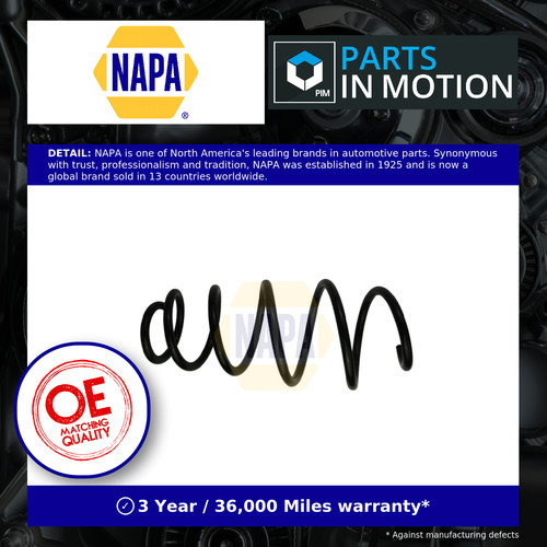 Coil springs - 2x, (pair