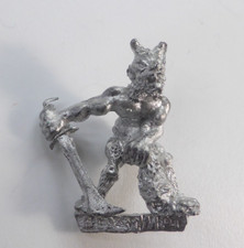 C27 Chaos Beastman "Face Maker" with Severed Head Realms of Chaos Citadel Metal