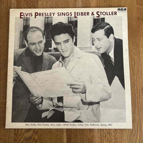 Elvis presley sings leiber - presley,