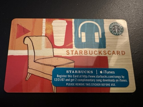Starbucks card usa 2007 - card,