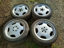 Mercedes W202 C36 C43 AMG Staggered 17" Alloy Wheels  W124 E36