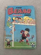 Beano Book 1980 | Unclipped Vintage Hardback Annual | Dennis Menace Comic | VGC