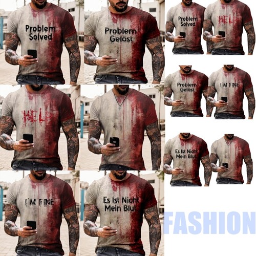 Men halloween horror shirt - s,