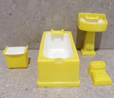 VINTAGE DOLL'S HOUSE BATHROOM