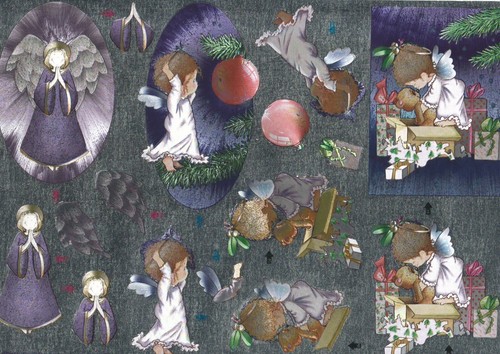 Dufex decoupage vintage - decoupage,