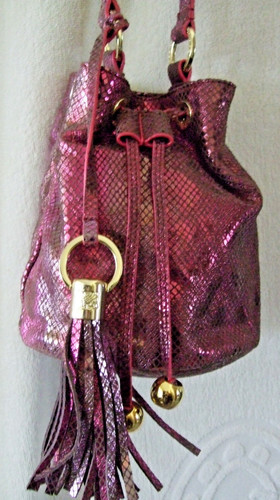 Biba pink glitter leather - biba,