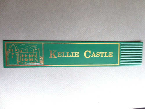 Leather bookmark scotland - leather,