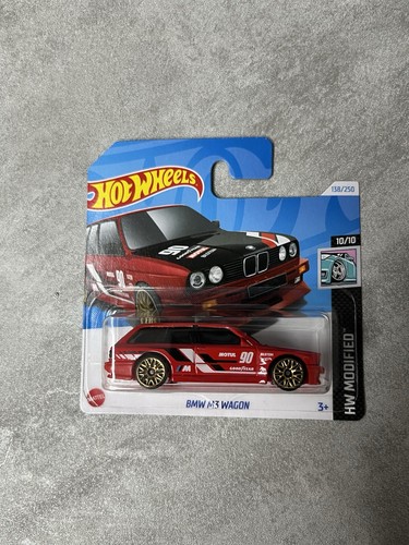 Hot wheels bmw wagon - wheels, red