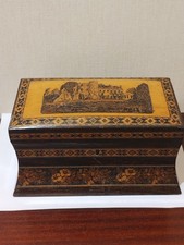 Victorian Tunbridge Ware Tea