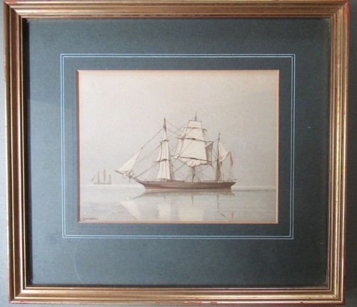 Antique maritime edward duncan - antique,