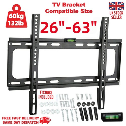 Wall bracket mount - tv, slim