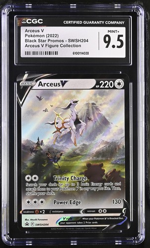 Arceus swsh204 cgc 5 - arceus, #swsh204